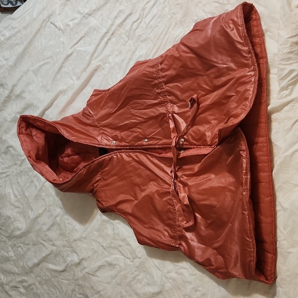 Marc New York Rust Hooded Vest - Picture 1 of 3